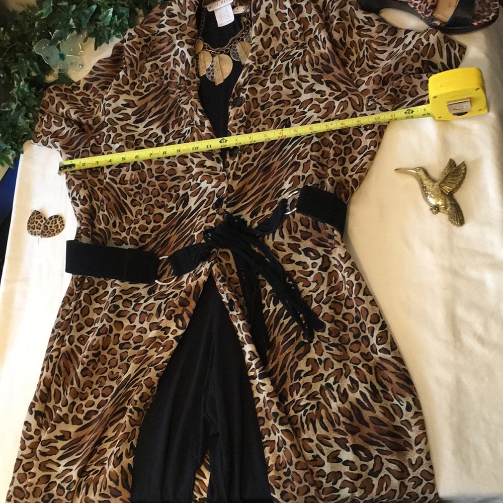 Miss Dorby Maxi Animal Print Duster - Picture 5 of 8
